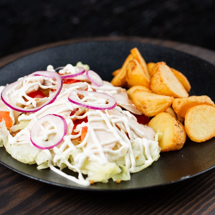 Салат с курицей