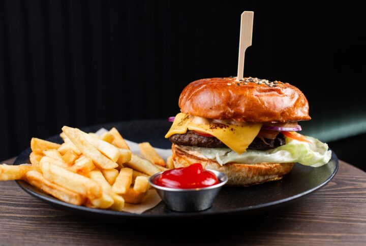 Бургер гриль с говядиной