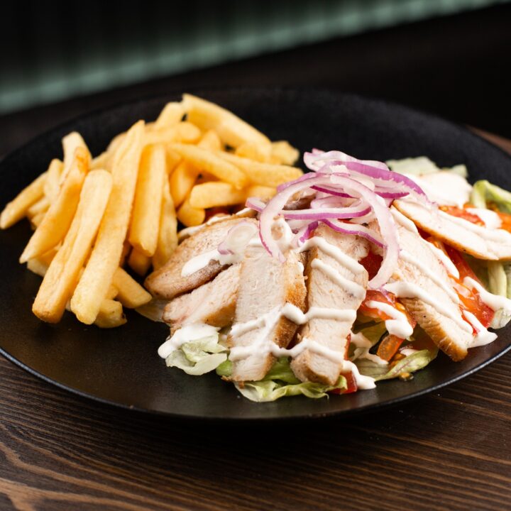 Салат с курицей