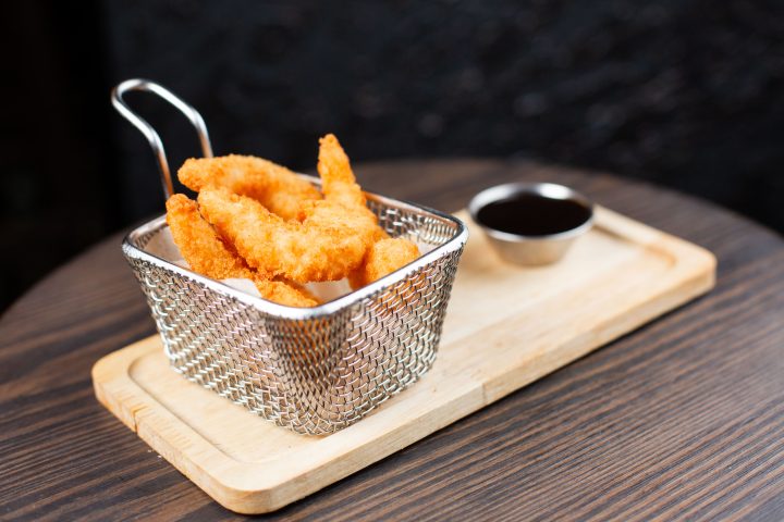 Креветки фри с соусом терияки