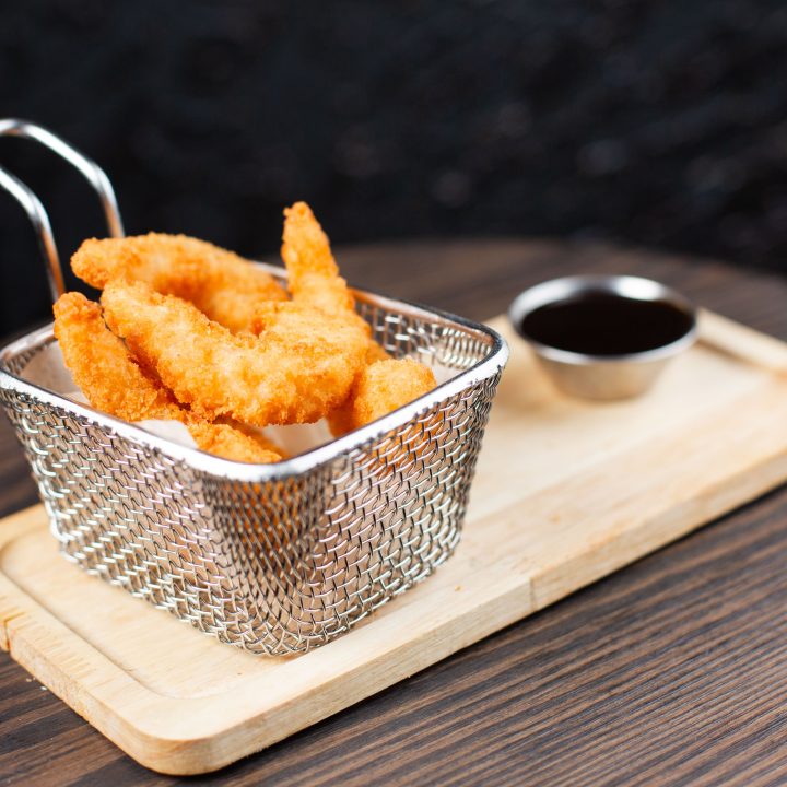 Креветки фри с соусом терияки